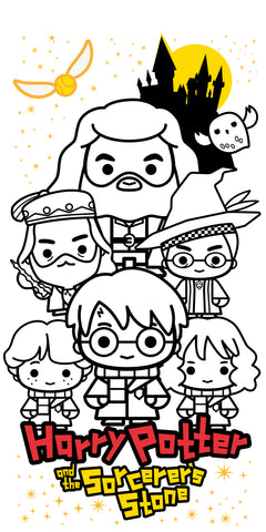 Harry Potter - Mes coloriages mignons - Hermione et ses amis