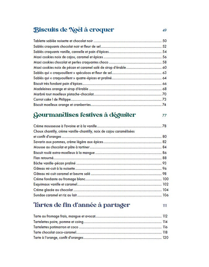 Le Noël gourmand de Philippe Conticini