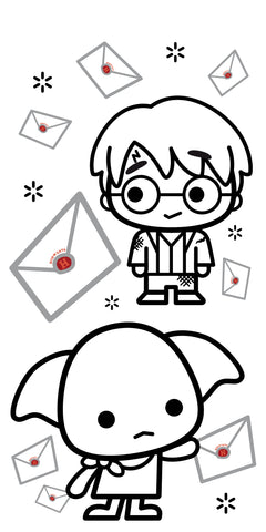 Harry Potter - Mes coloriages mignons Harry et ses amis