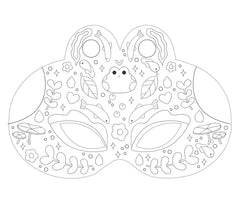 Mes masques en strass - Animaux Kawaii nouvelle édition