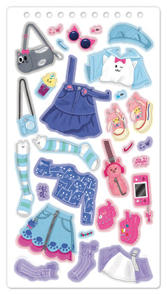 Carnet créatif Mode Academy Chatons (avec un bracelet)