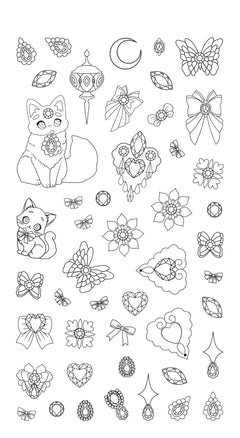 Strass et coloriages Princesses
