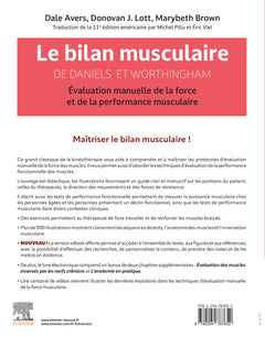Le bilan musculaire de Daniels et Worthingham