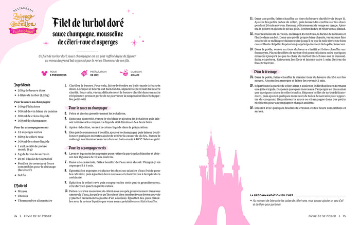 Les recettes de Disneyland Paris