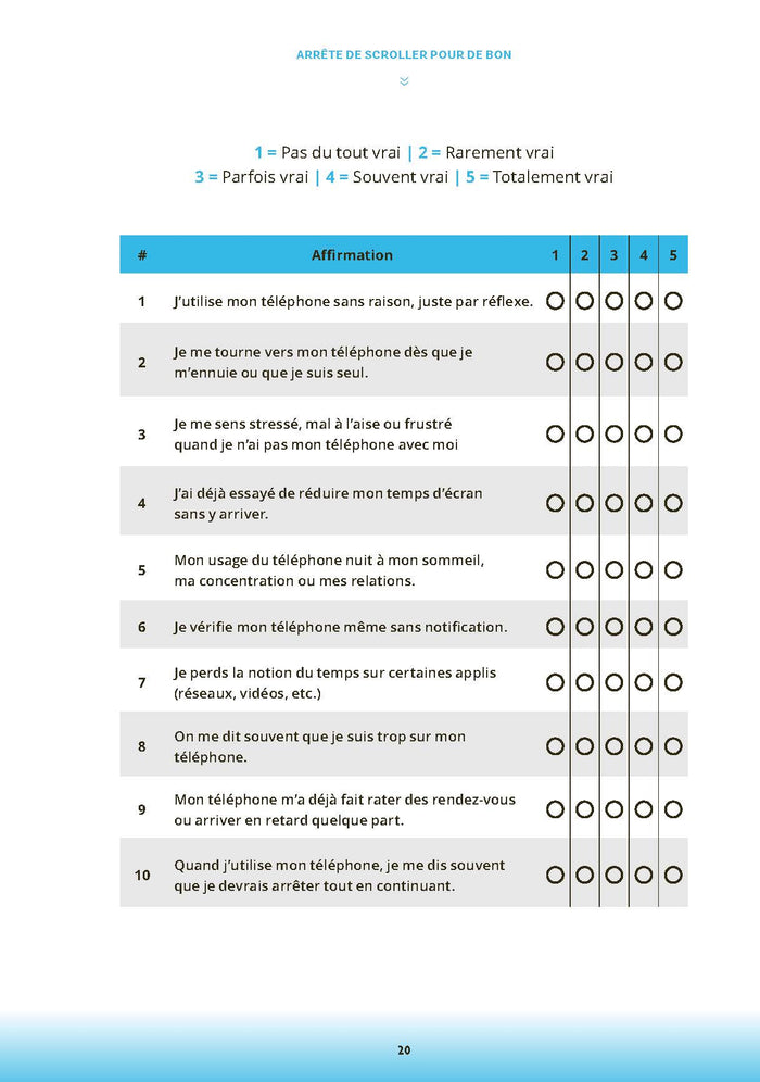 Arrête de scroller pour de bon !