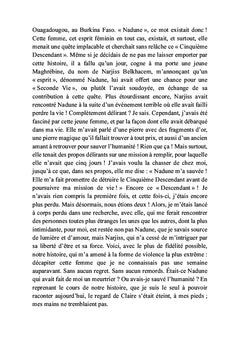 Nadune ou la prophétie de la grande bleue