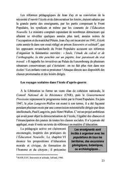 Pour en finir avec le voyage scolaire