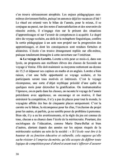 Pour en finir avec le voyage scolaire