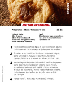 Frigobloc Fiches aimantées recettes Air Fryer