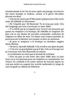 Adélaïde dans la maison des morts