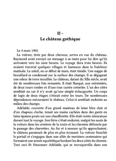Adélaïde dans la maison des morts