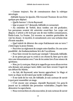 Adélaïde dans la maison des morts