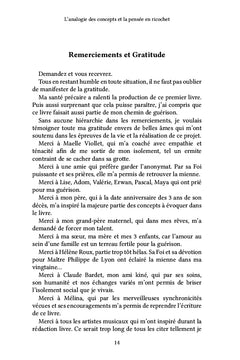 L'analogie des concepts et la pensée en ricochet
