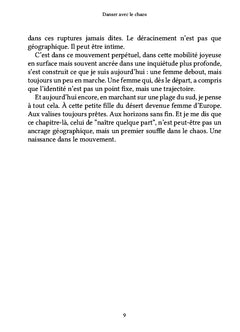 Danser avec le chaos