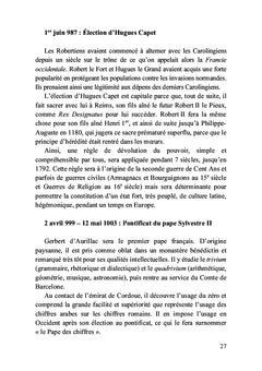 Les grandes dates de la grande histoire de France