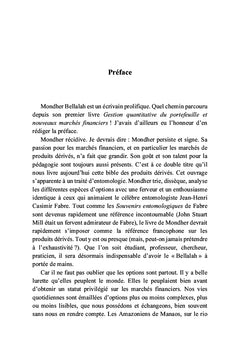 Gestion des risques et produits dérivés classiques et exotiques