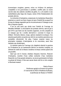 Gestion des risques et produits dérivés classiques et exotiques