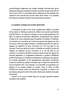 Gestion des risques et produits dérivés classiques et exotiques