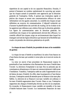 Gestion des risques et produits dérivés classiques et exotiques