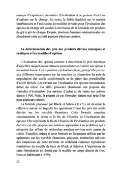 Gestion des risques et produits dérivés classiques et exotiques