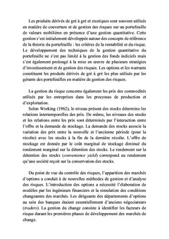 Gestion des risques et produits dérivés classiques et exotiques