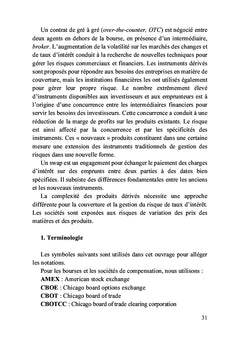 Gestion des risques et produits dérivés classiques et exotiques