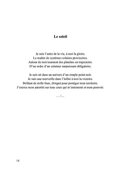 Le cosmos en poèmes