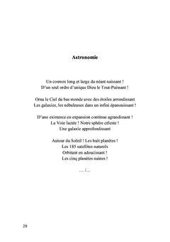Le cosmos en poèmes