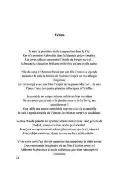 Le cosmos en poèmes