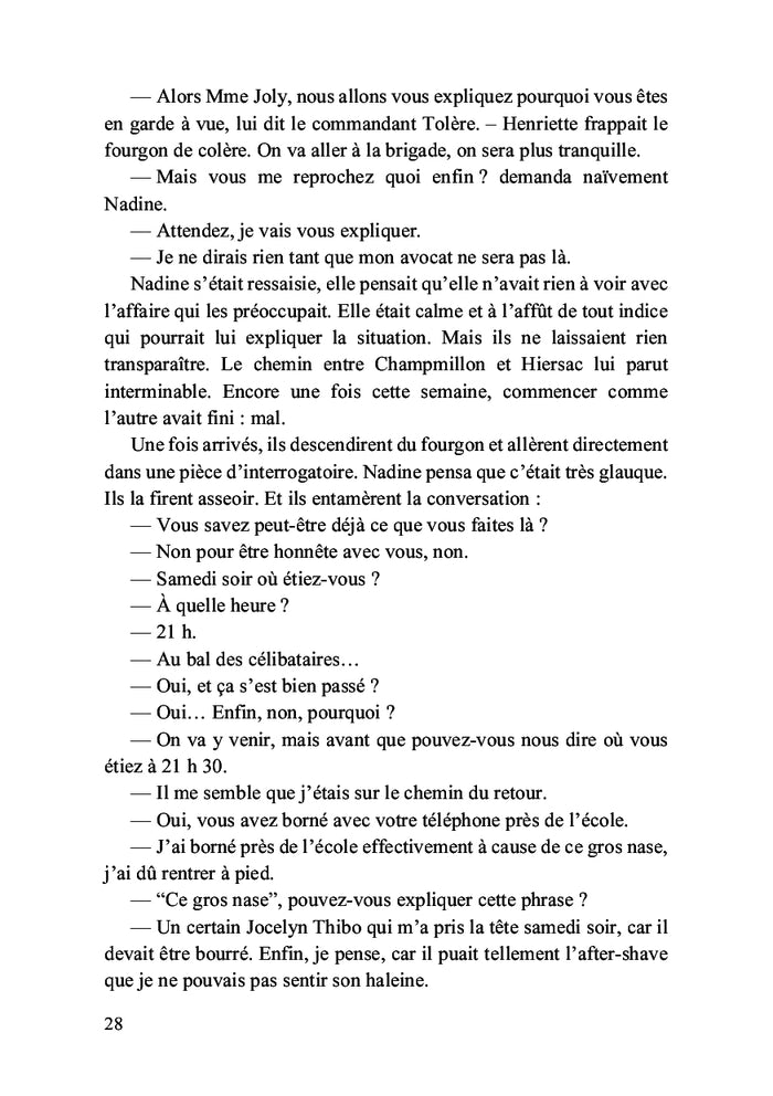 Meurtre à Champmillon