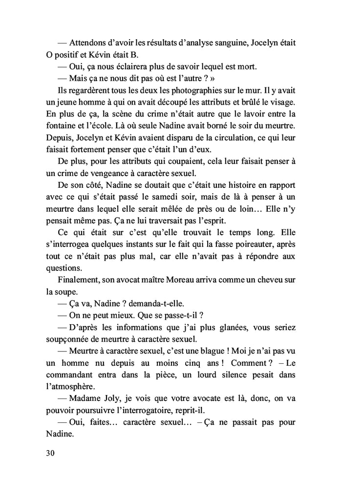 Meurtre à Champmillon