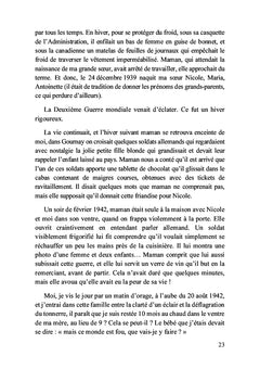 Les quatre saisons de ma vie