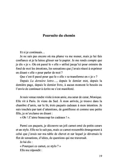 Et si je continuais...