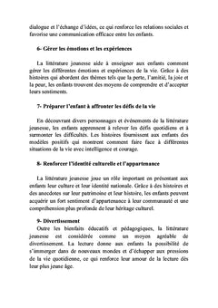 Littérature jeunesse et jeunesse