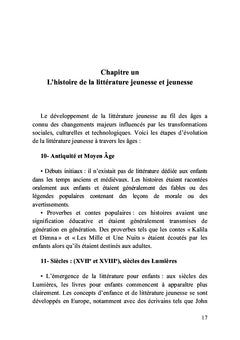 Littérature jeunesse et jeunesse