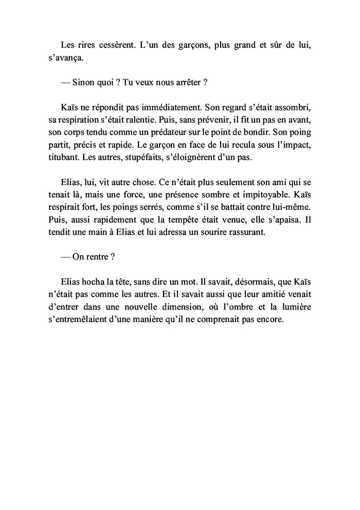 Les cendres de l'ombre