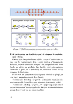 Ordonnancement, planification et équilibrage des chaînes de production