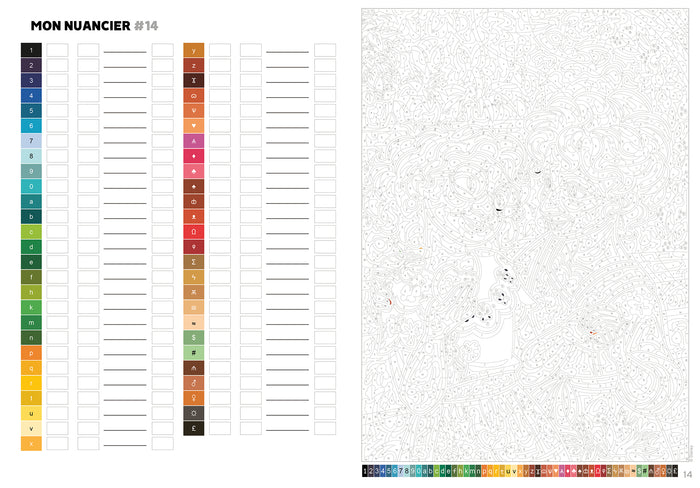 Coloriages mystères Disney - Portraits de famille