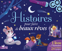 Histoires pour faire de beaux rêves - coffret lampe
