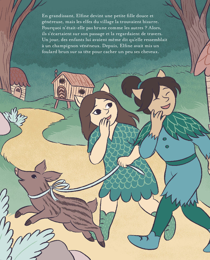 La petite elfe pas comme les autres