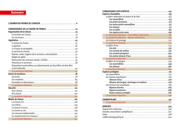 L'examen du permis de chasser 2025