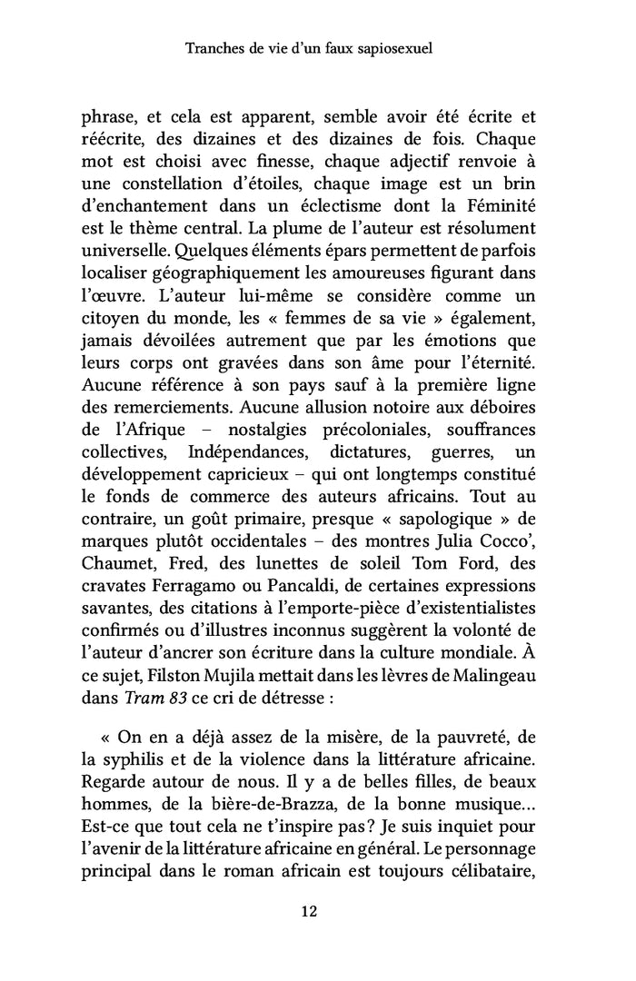 Tranches de vie d'un faux sapiosexuel