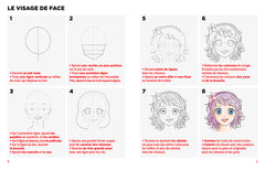 Simplissime coffret - 20 pas-à-pas - Dessins Mangas