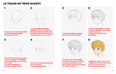 Simplissime coffret - 20 pas-à-pas - Dessins Mangas