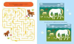 Mon cahier de jeux - Chevaux et poneys
