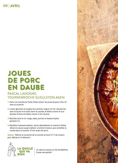 Une année à la table des bons vivants