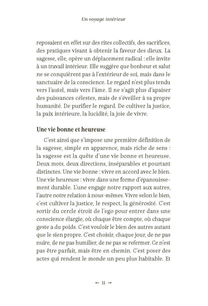 Les cinq piliers de la sagesse