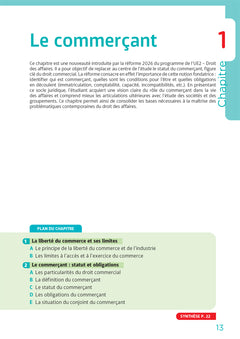 DCG 2 - Droit des affaires