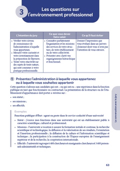 L'entretien avec le jury - Concours et examens professionnels cat. B et C