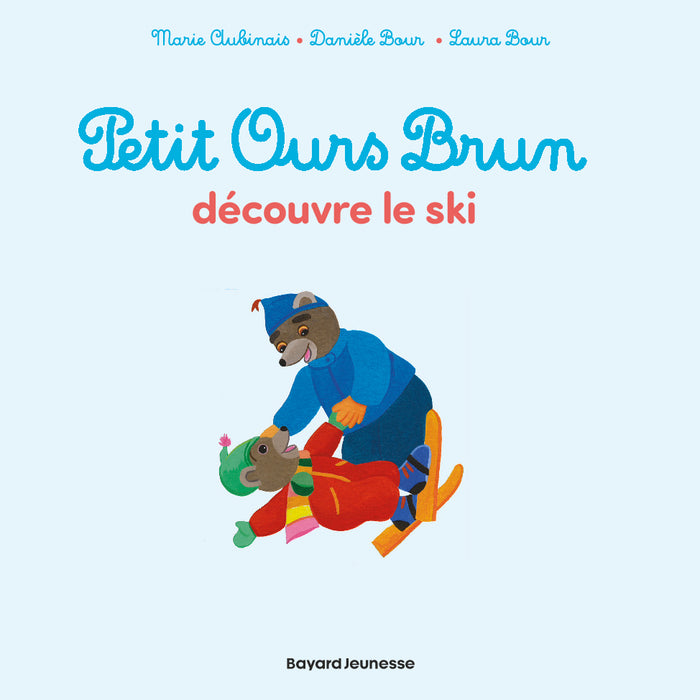 Petit ours brun découvre le ski